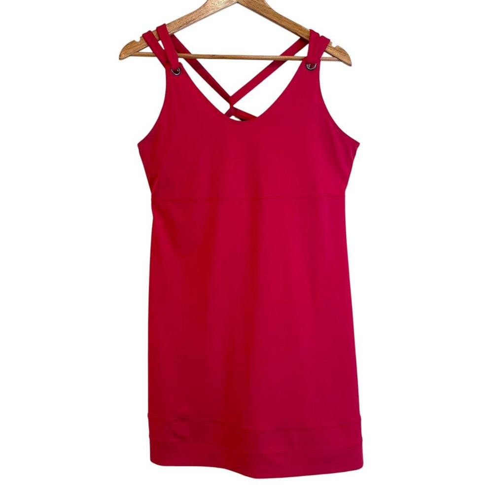 Merrell Hot Pink Strappy Mini Dress